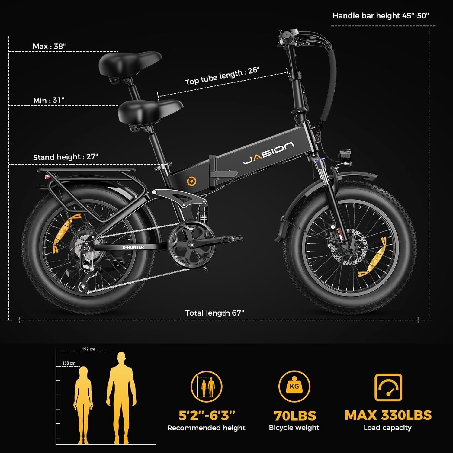 Peak Jasion X- Hunter Electric Bike - Image 2