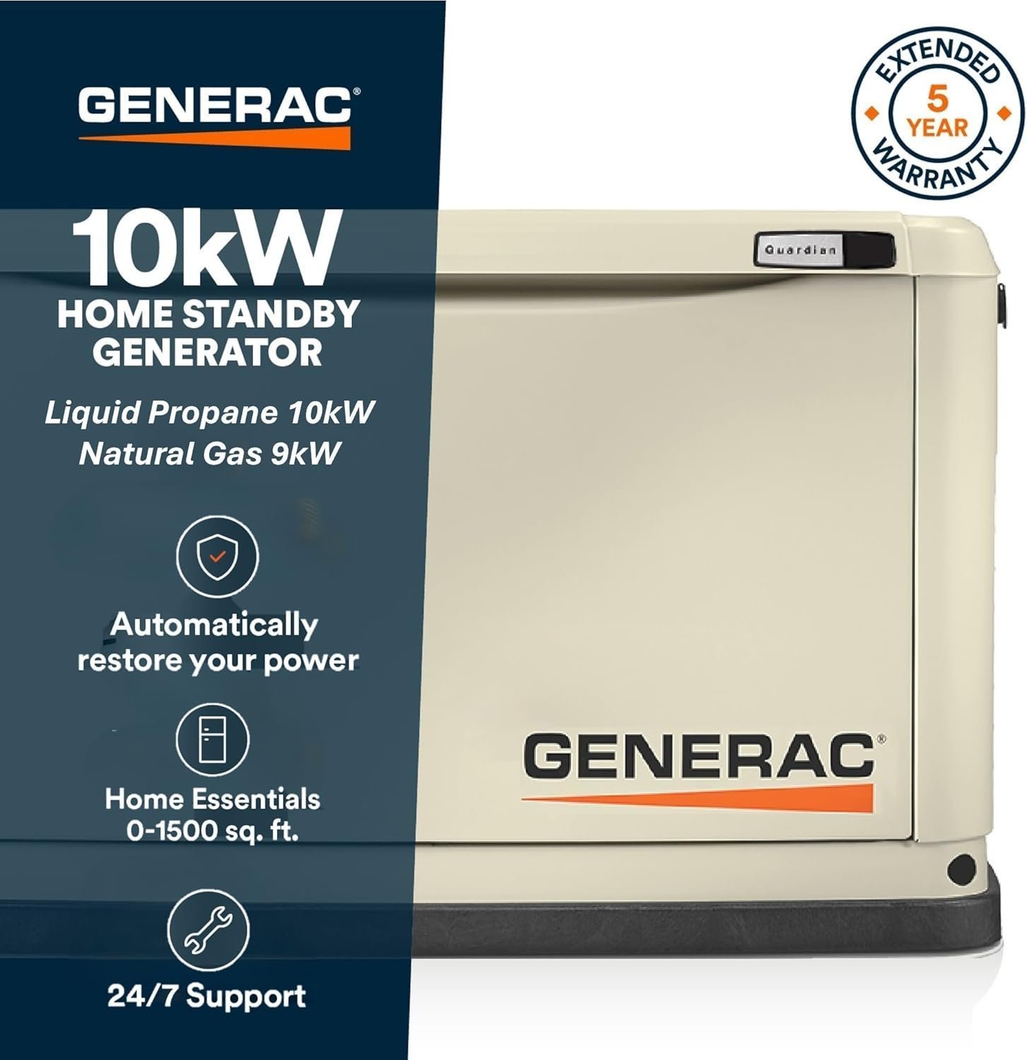 Generac Guardian 10kW Home Backup Generator - Image 4