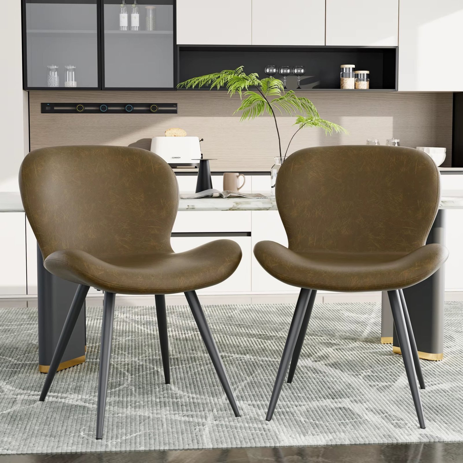 Minimalist Dining Chairs for Kitchen & Living Room